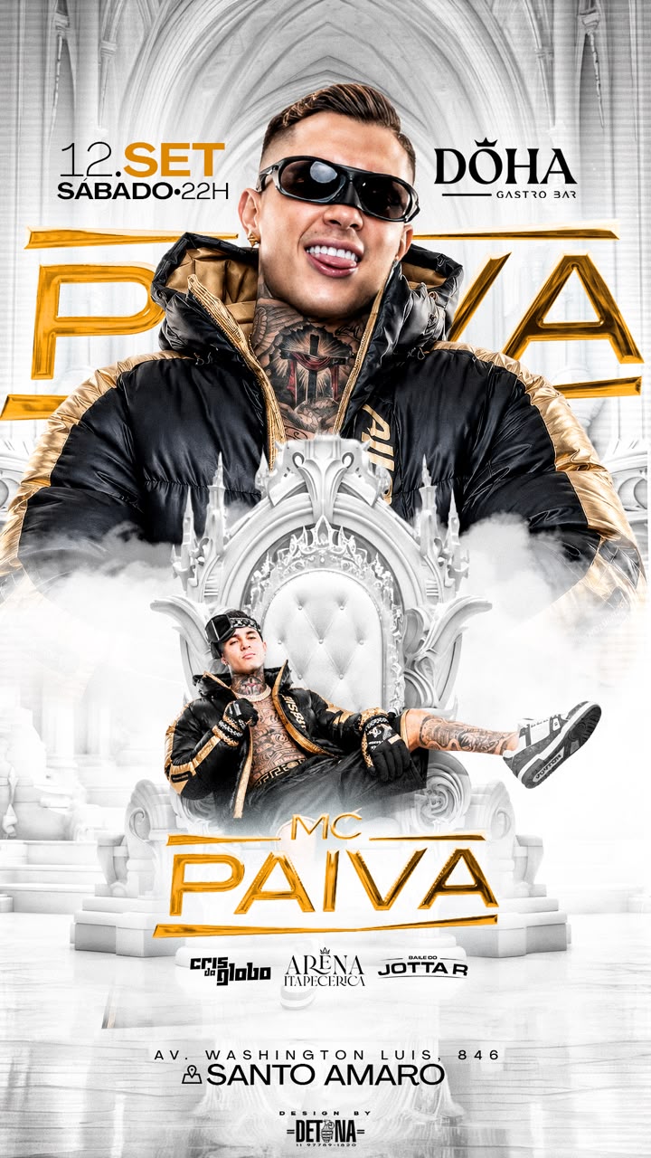 DÖHA GASTROBAR: SÁBADO 12/09 | MC PAIVA