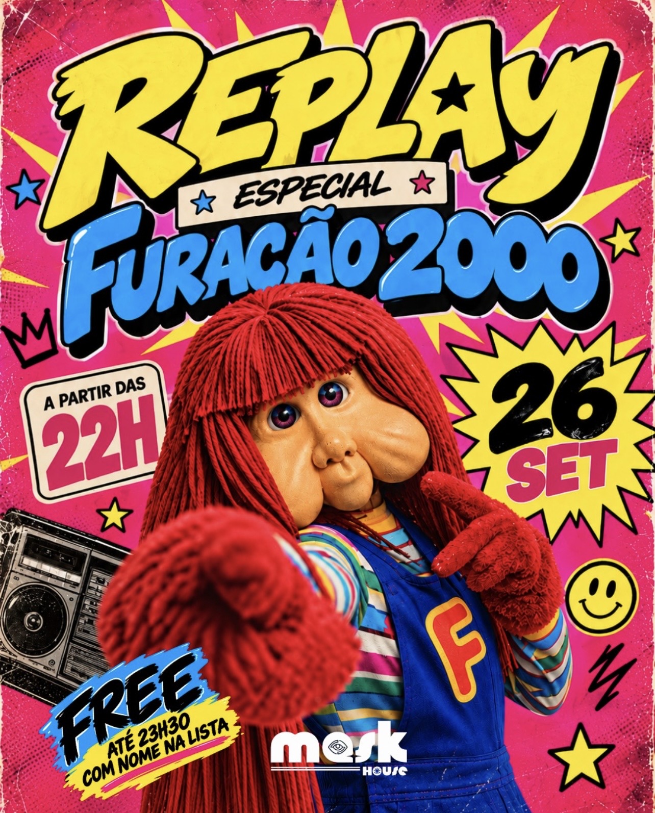 Mask House: REPLAY #3 FURACÃO 2000