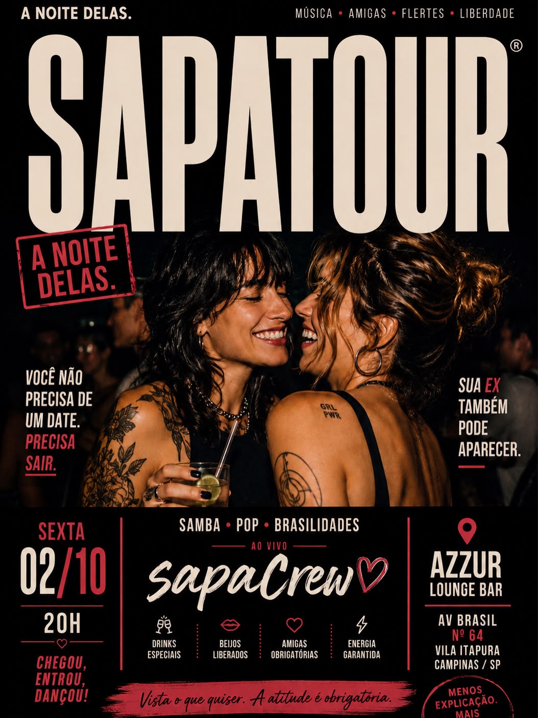 Azzur Lounge Bar: Sapatour Sapacrew