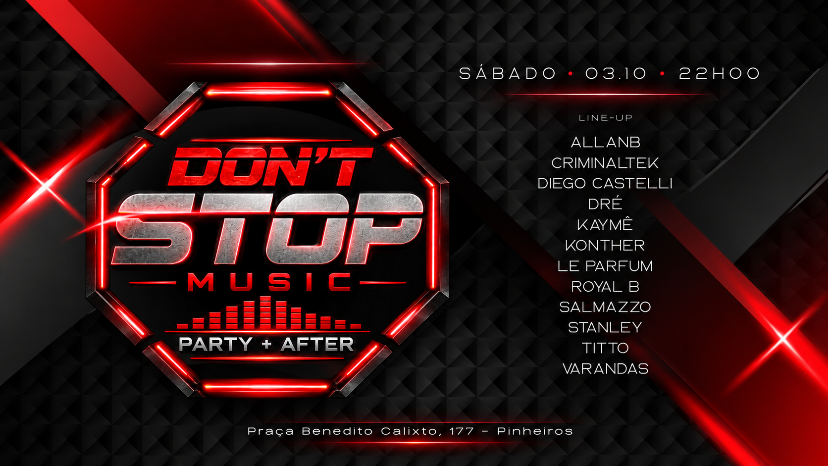 DON’T STOP MUSIC PARTY + AFTER