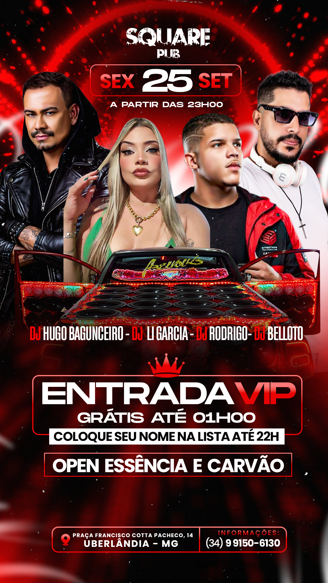 SQUARE PUB: REVOADA 25/09
