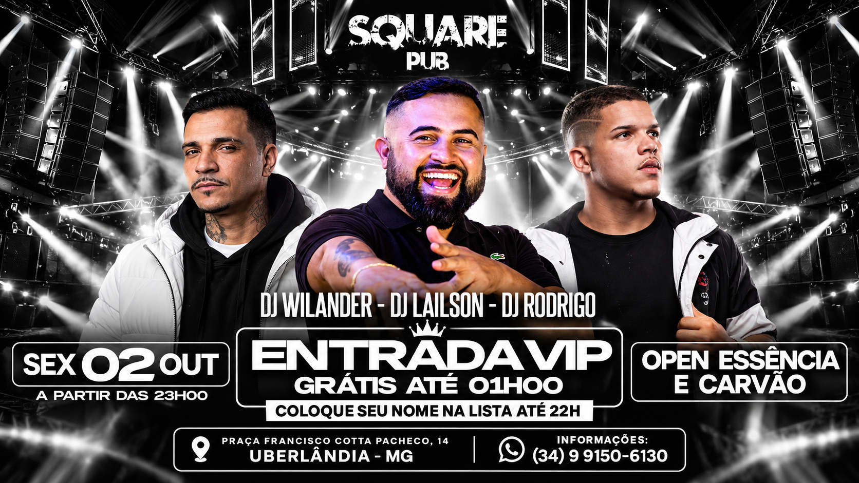 SQUARE PUB: REVOADA 02/10