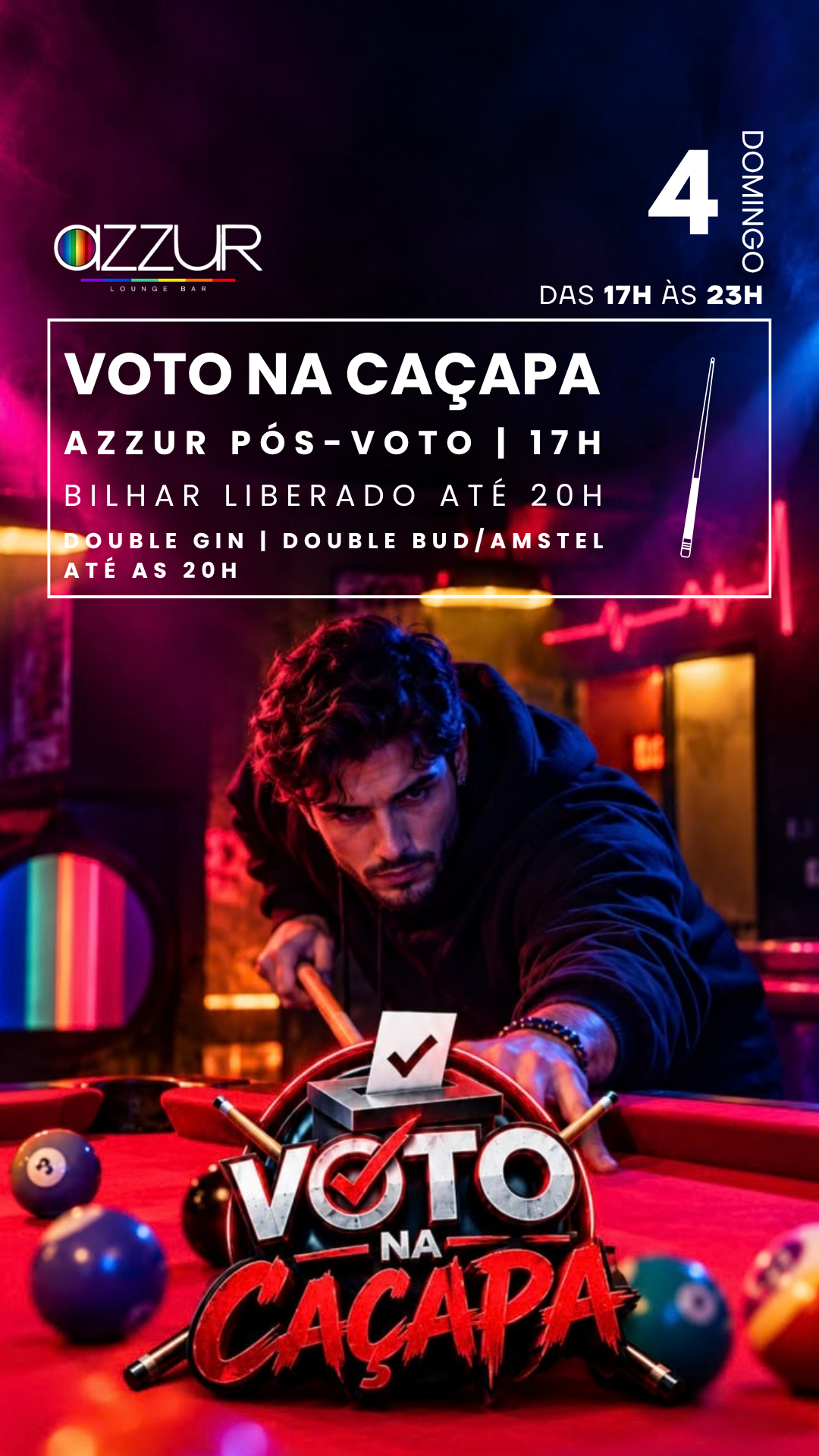 Azzur Lounge Bar: Voto na cacapa