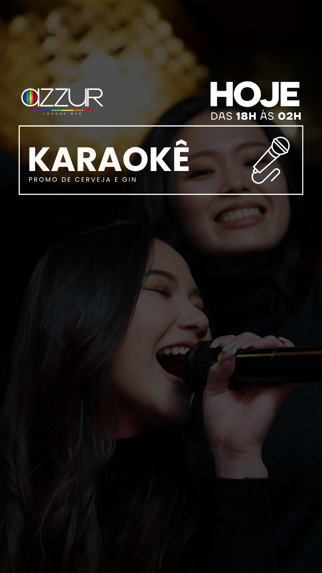 Azzur Lounge Bar: Quinta karaoke