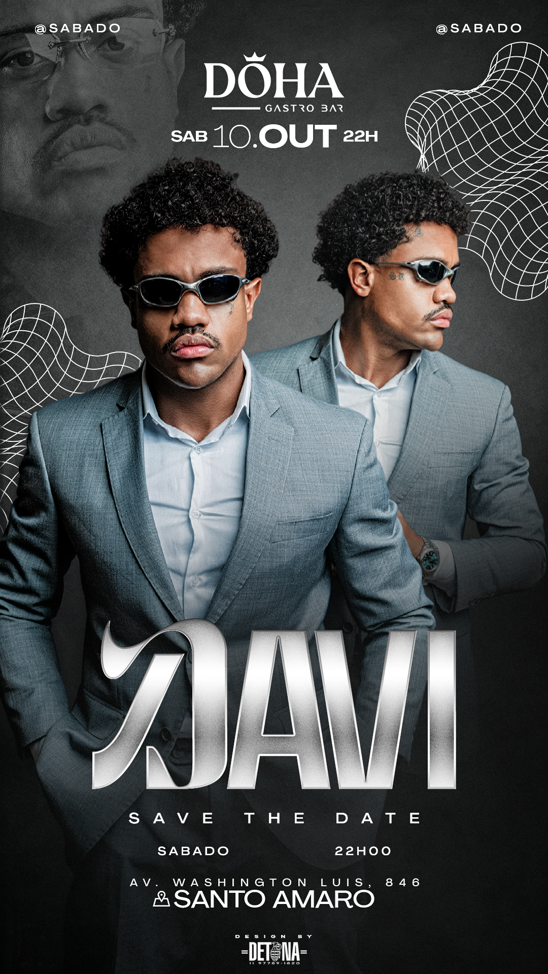 DÖHA GASTROBAR: SÁBADO 10/10| MC DAVI