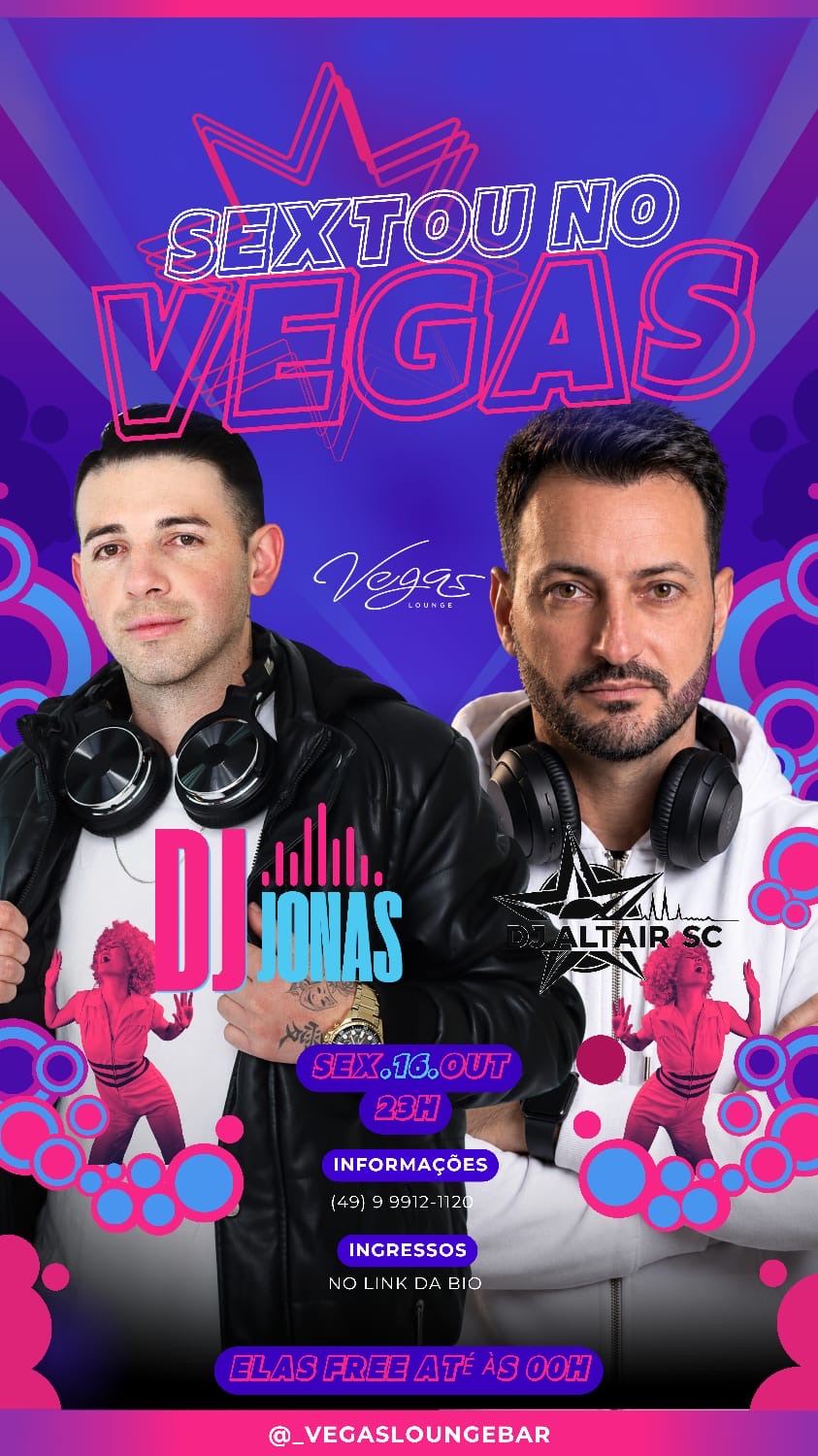 Vegas Lounge Bar: ⏳Sextou no Vegas 16/10