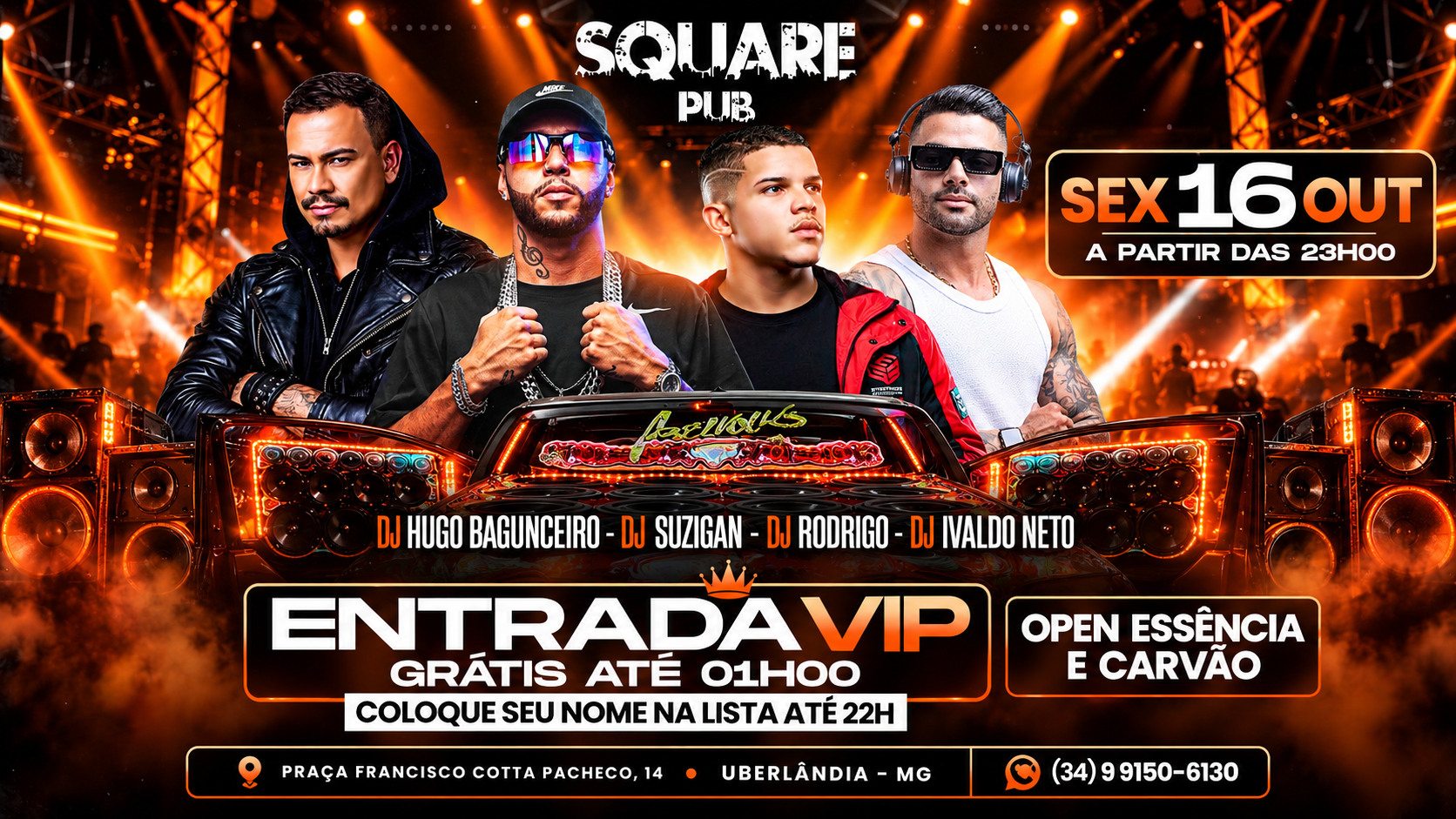 SQUARE PUB: REVOADA 23/10