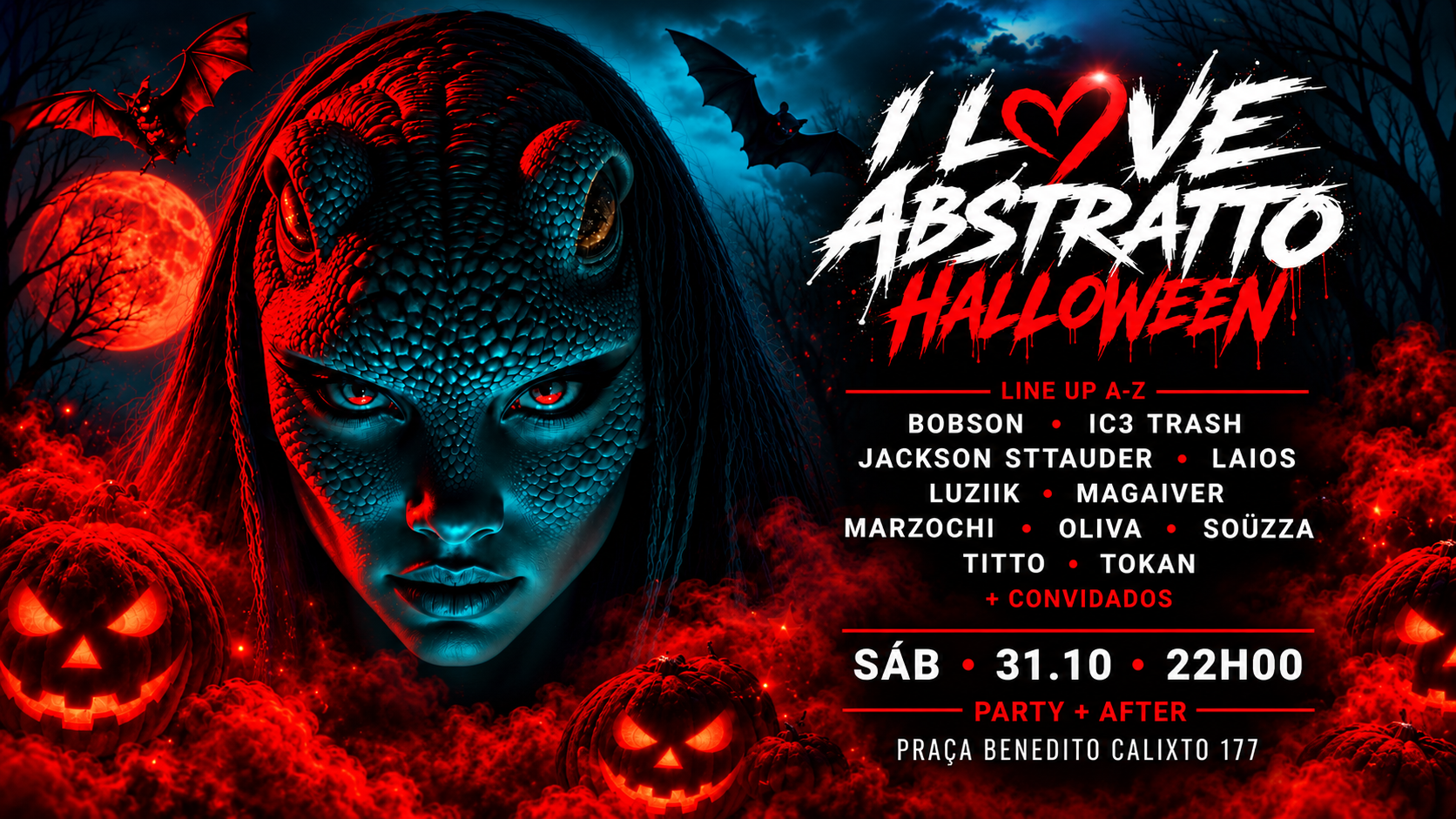 HALLOWEEN ABSTRATTO