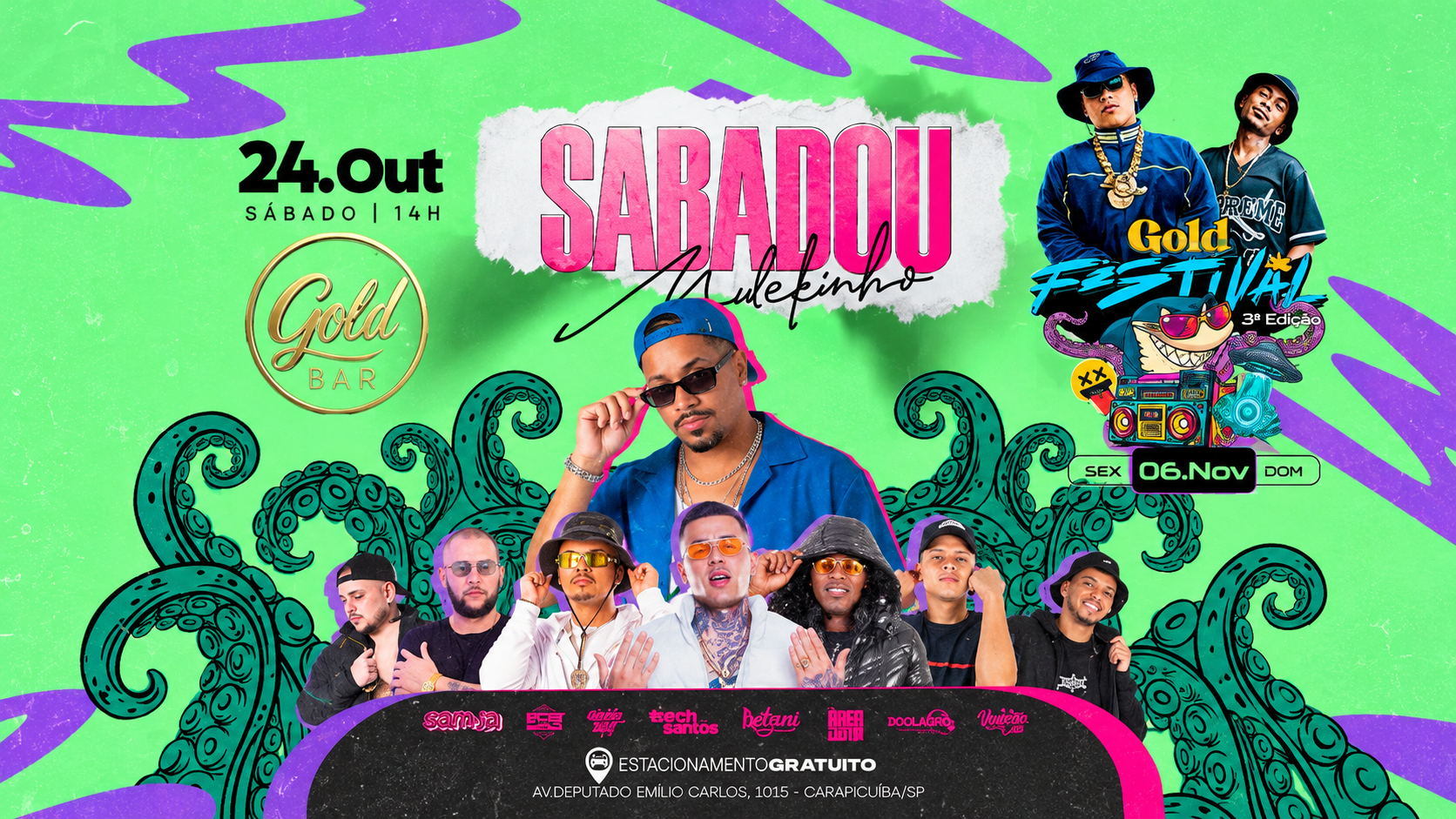 GOLD BAR APRESENTA: SABADOU MULEKINHO