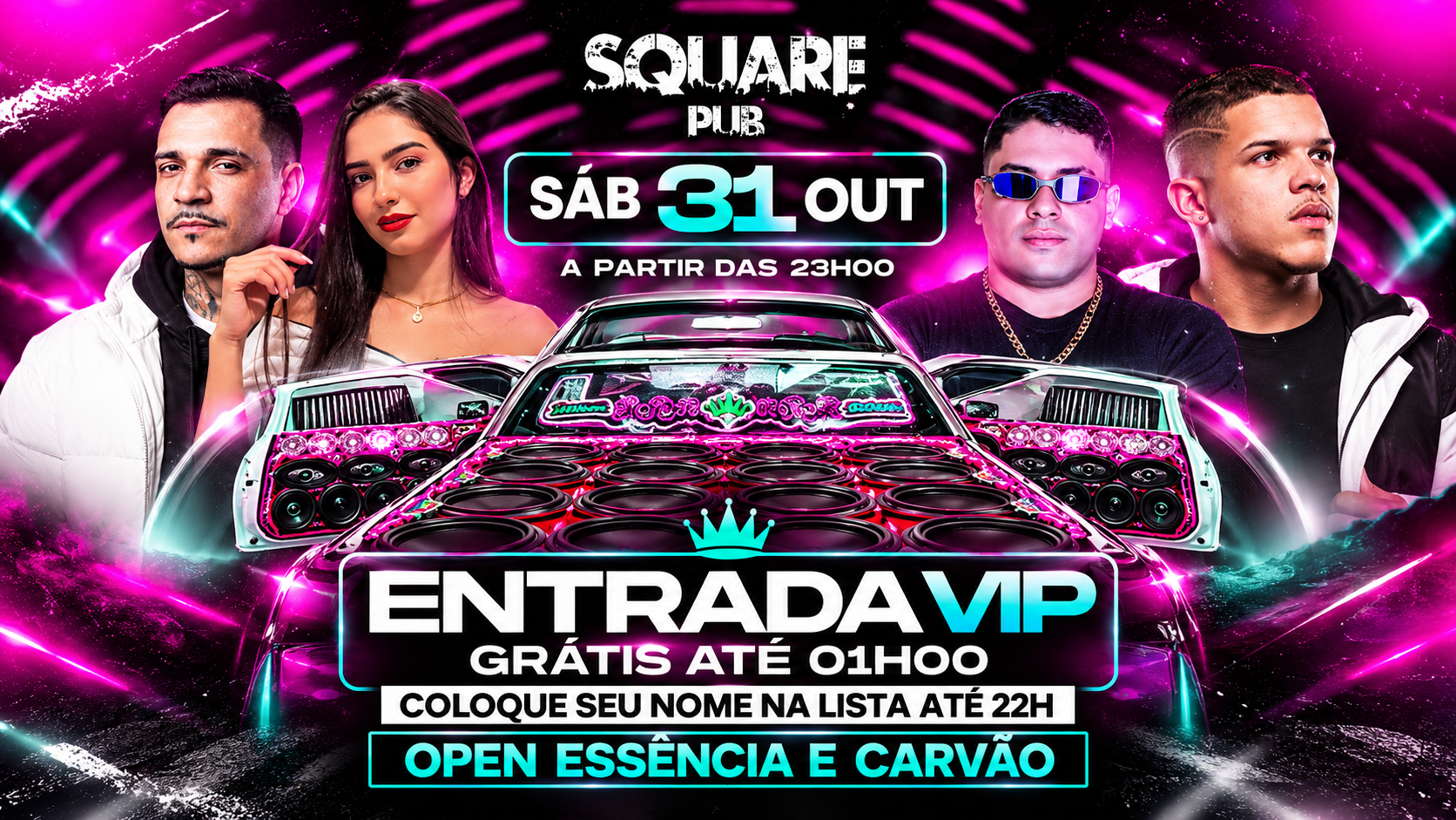 SQUARE PUB: REVOADA 31/10