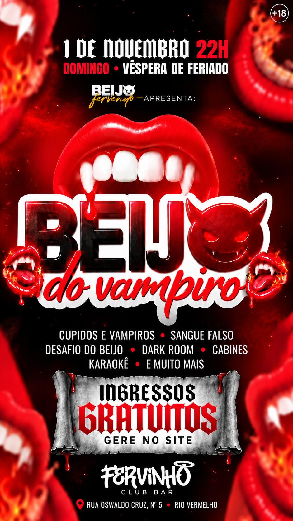 FERVINHO RV: BEIJO DO VAMPIRO - Gere seu acesso free