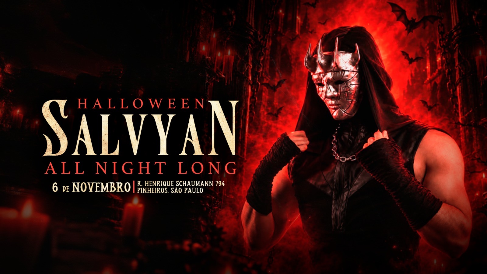 SEXTA TECHNERA PRESENTS SALVYAN HALLOWEEN 🎃