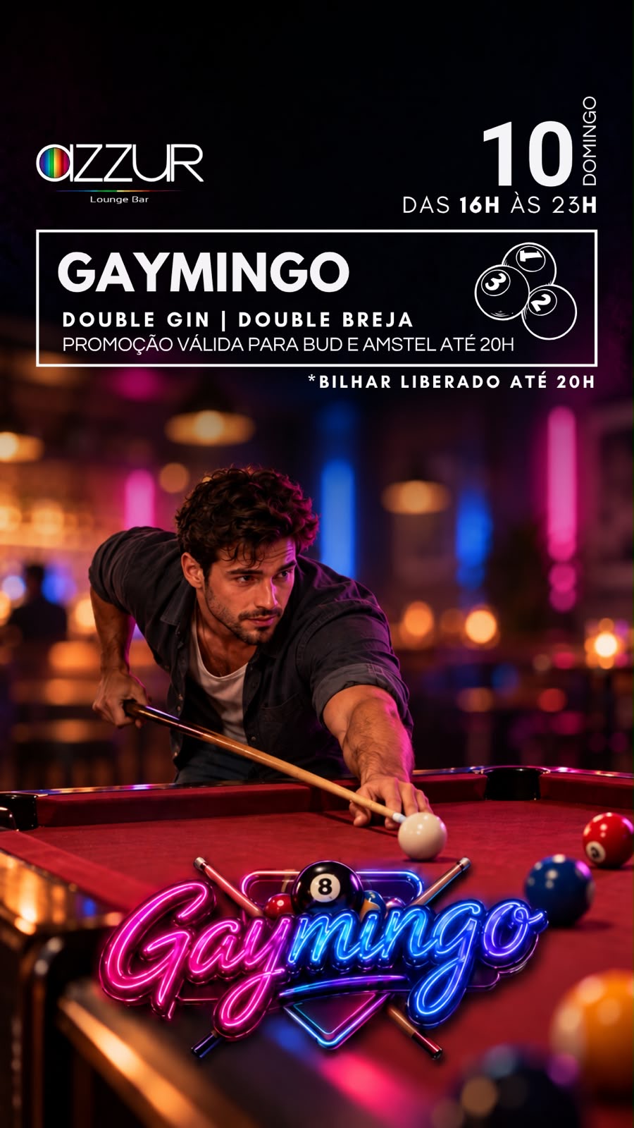 Azzur Lounge Bar: Gaymingo