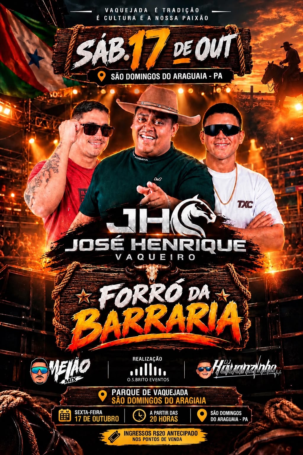 RAYO EVENTOS: FORRO DA BARRARIA - 17/10/26 - SDA
