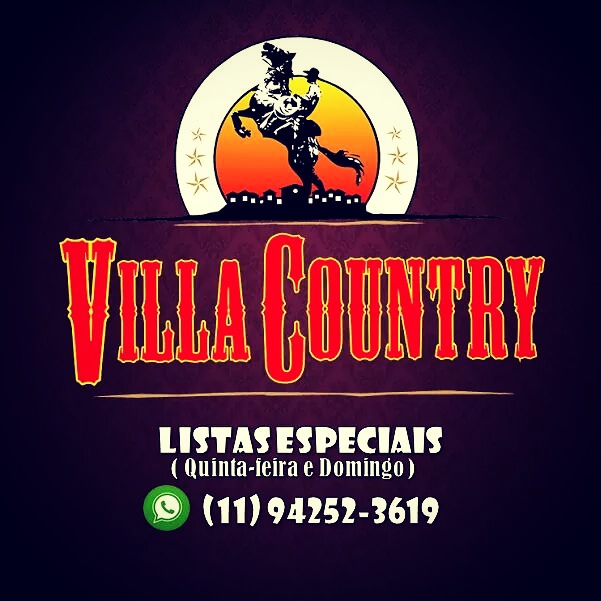 Lista VIP - Villa Country