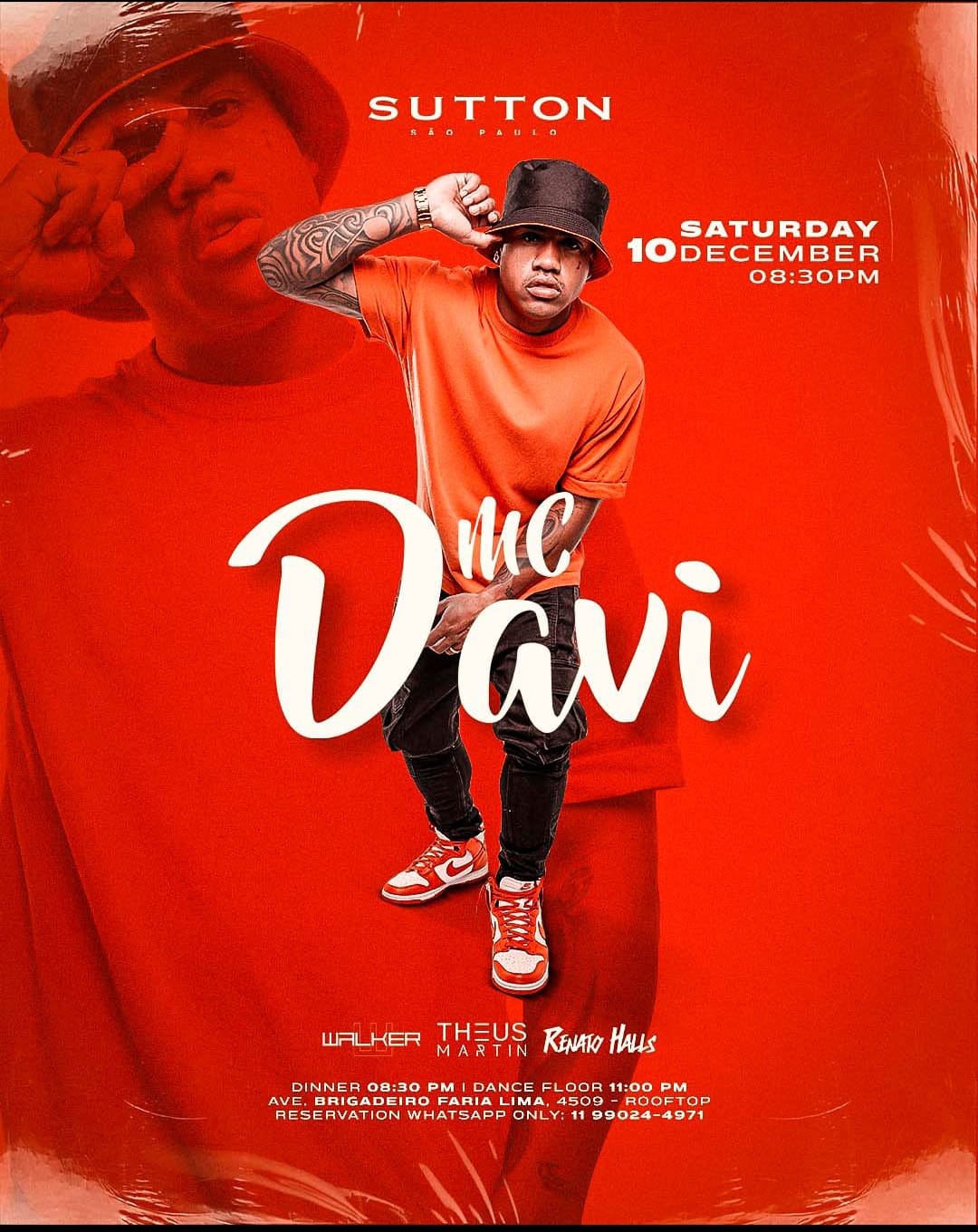 LE CLUB: Saturday Sutton - MC DAVI