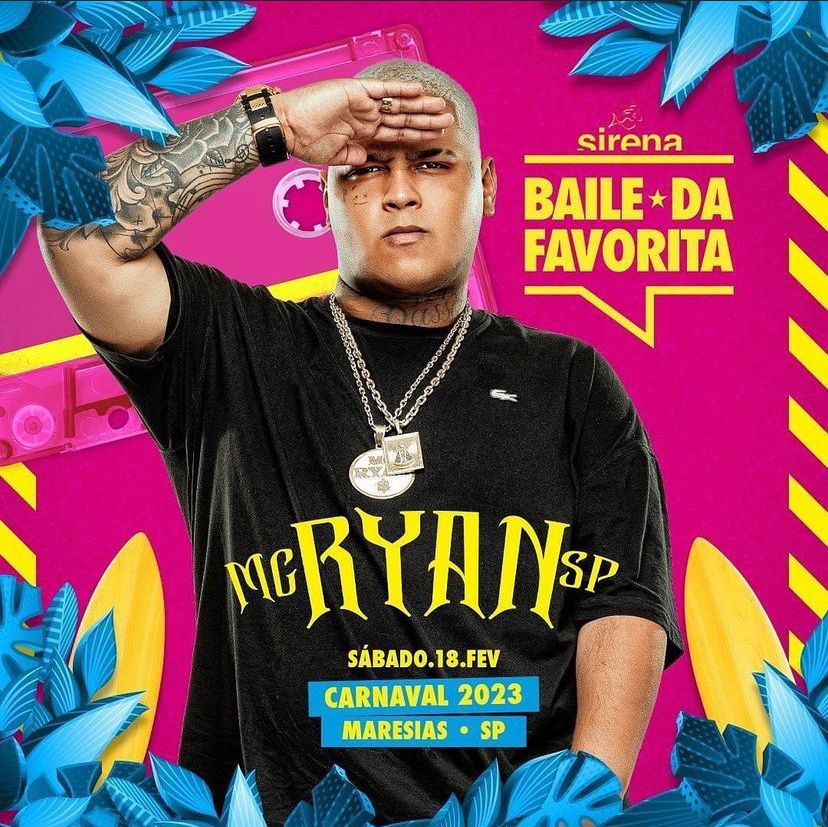  CARNAVAL SIRENA MARESIAS 2023 - BAILE DA FAVORITA - MC RYAN SP