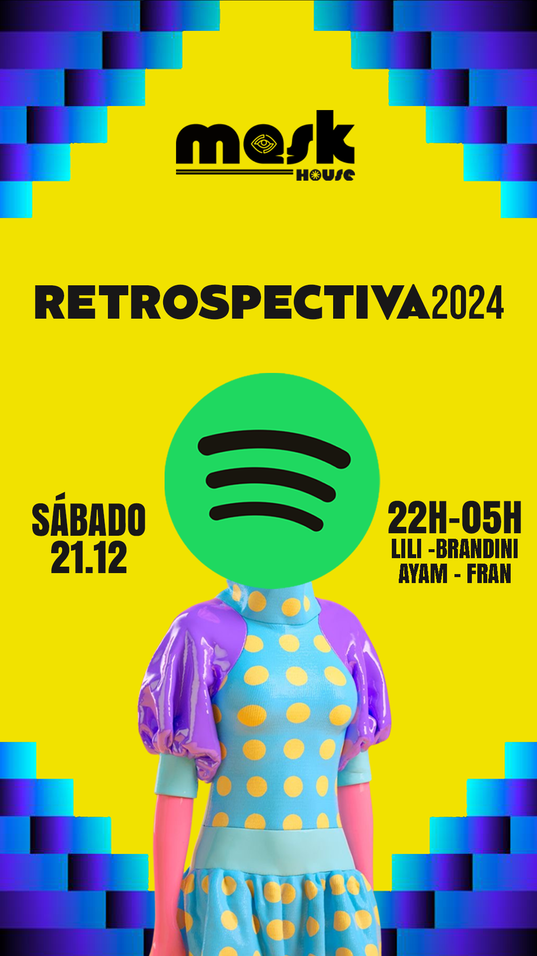 Mask House: Retrospectiva Spotify Mask 