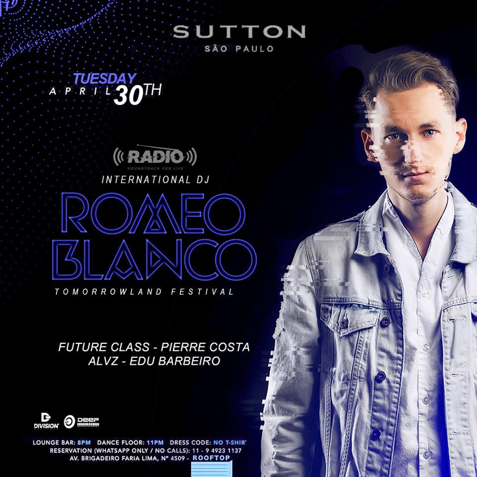 Rádio #4 na Sutton com Romeo Blanco