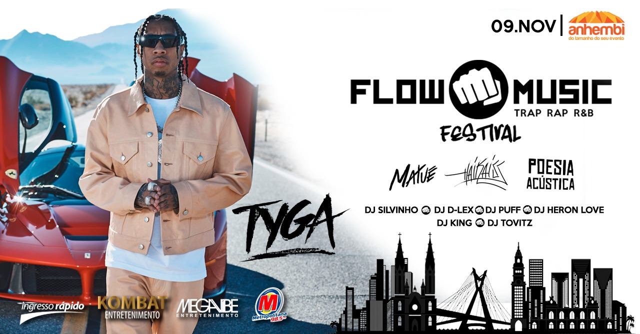 Flow Music Festival apresenta: TYGA