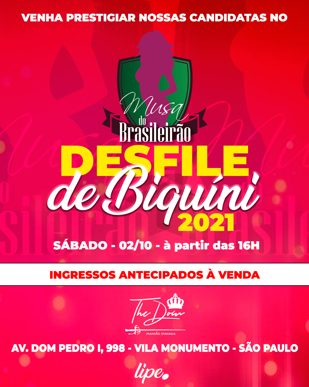 Desfile de Biquíni - Musa do Brasileirão 2021