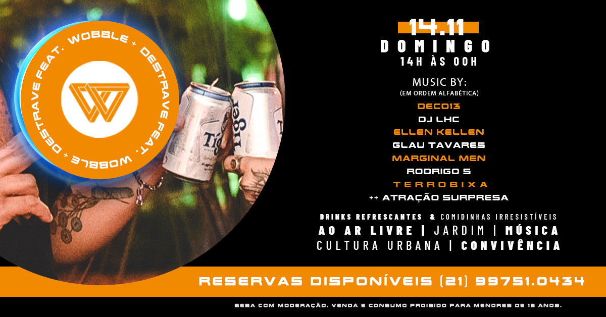 Destrave Arte Bar: Domingo, 14.11.21 :: Destrave Feat. Wobble