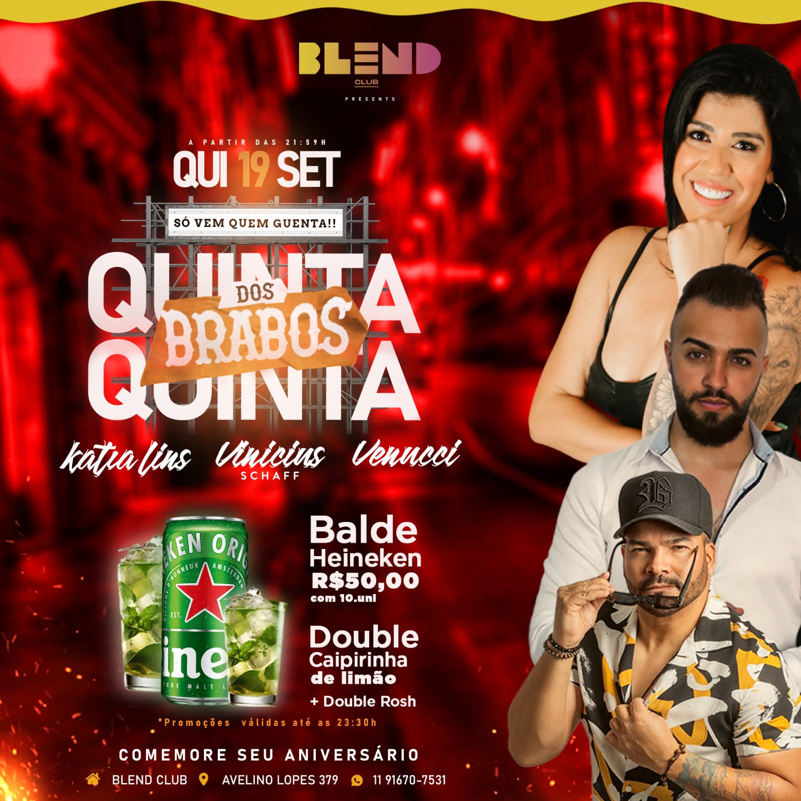 Blend: QUINTA dos Brabos #SoVemQuemAguenta (Qui.19 .09.24 as 21:59)