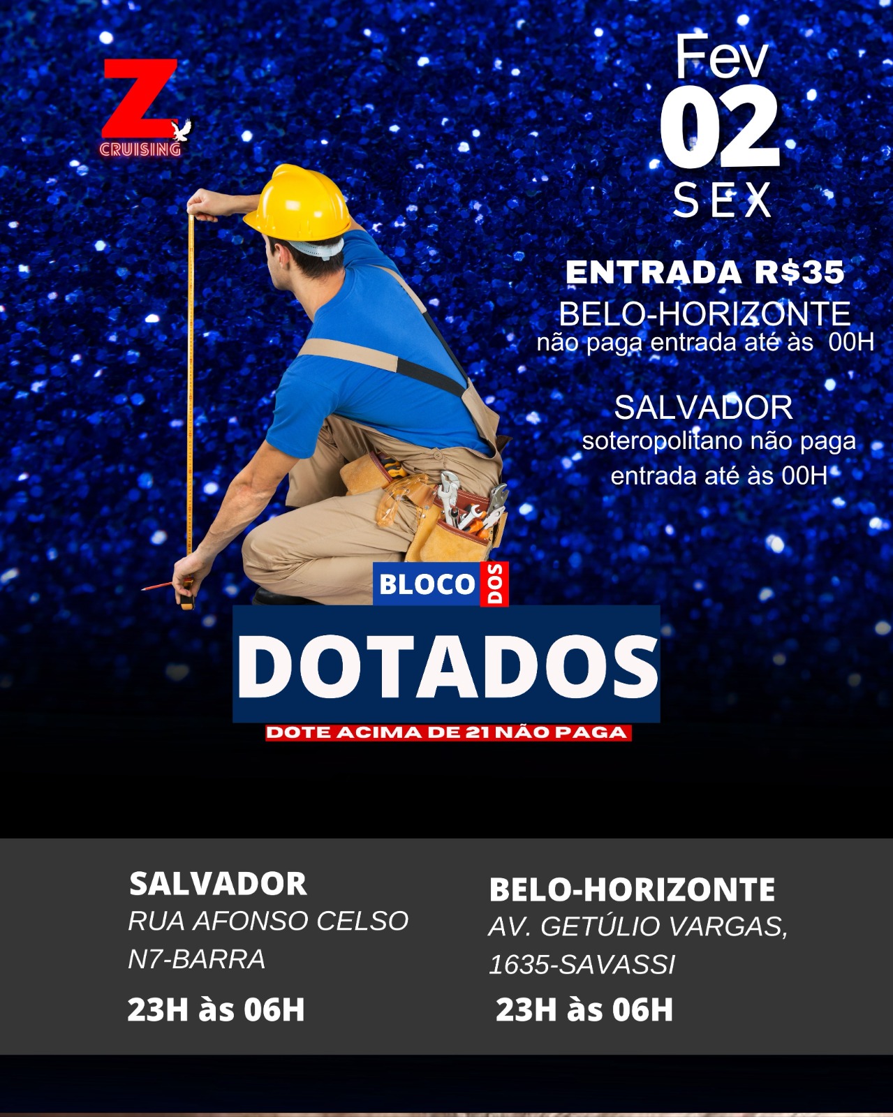 ZOOM BH: SEXTA - DOTADOS - Adquira seu ingresso