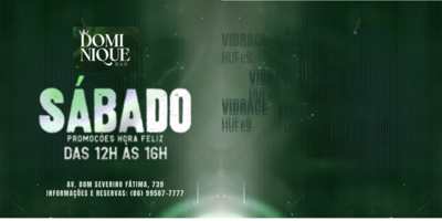 DOMINIQUE BAR: Sabado 24/05/25