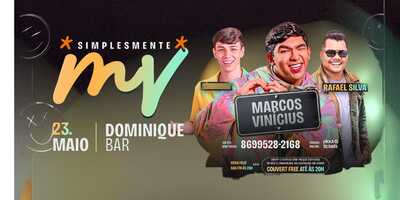 DOMINIQUE BAR: Sexta 23/05/25