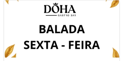 DÖHA GASTROBAR: SEXTA-FEIRA 03/10/2025