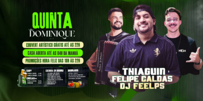DOMINIQUE BAR: Quinta 18/09/25