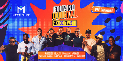 ENTRADA VIP: Pagode no Quintal 3° Edição 