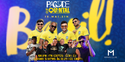 @ENTRADAVIP: Pagode no Quintal - Edição especial Brasilidades