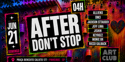 AFTER DON’T STOP