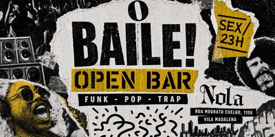 NOLA: OBAILE! - OPEN BAR - 22/05
