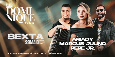 DOMINIQUE BAR: Sexta 29/05/26
