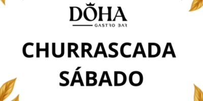 DÖHA GASTROBAR: SÁBADO GASTRO 15/08/2026