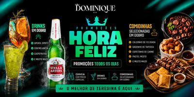 DOMINIQUE BAR: Sexta 31/07/26