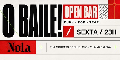 NOLA: OBAILE! - OPEN BAR - 18/9
