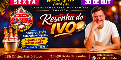 Nosso Sítio Bistrô Bar: Resenha do Pedro Ivo 30/10