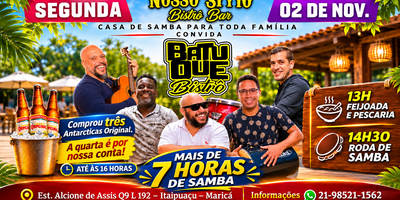 Nosso Sítio Bistrô Bar: Batuque Bistrô 2/11