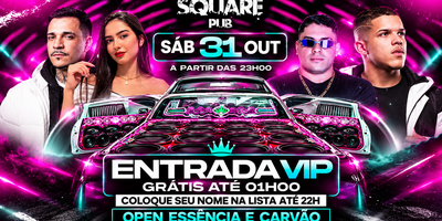 SQUARE PUB: REVOADA 31/10