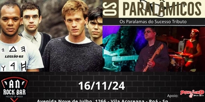 An Rock Bar: Legião Urbana & Paralamas do Sucesso (cover)