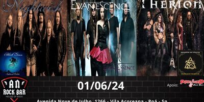 An Rock Bar: EVANESCENCE/ NIGHTWISH/ THERION (TRIBUTO)